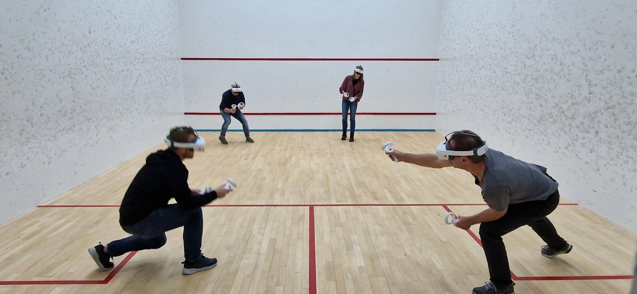 Virtual Reality Squash Court